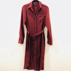 Who What Wear Dresses - Who What Wear belted shirt dress Who What Wear Dresses - Who What Wear belted shirt dress